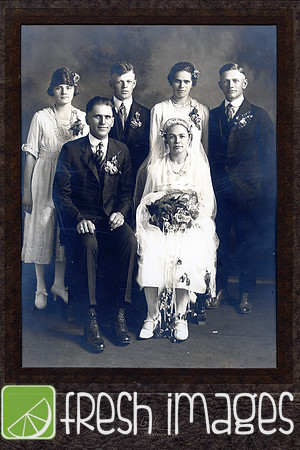 1922 Walter Clara Wedding 2