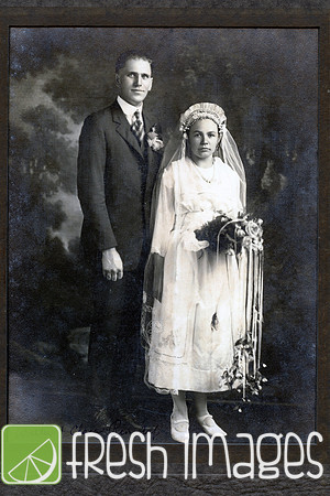 1922 Walter Clara Wedding