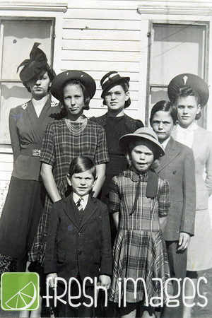 1941 Verna Elvira Adelia Alice Eugene Lola Melvin