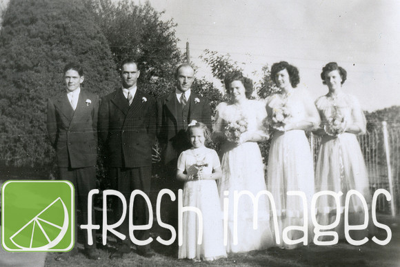 1946-9 Verna Marvin Wedding 3