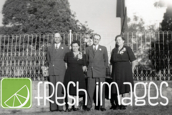 1946-9 Verna Marvin Wedding 7