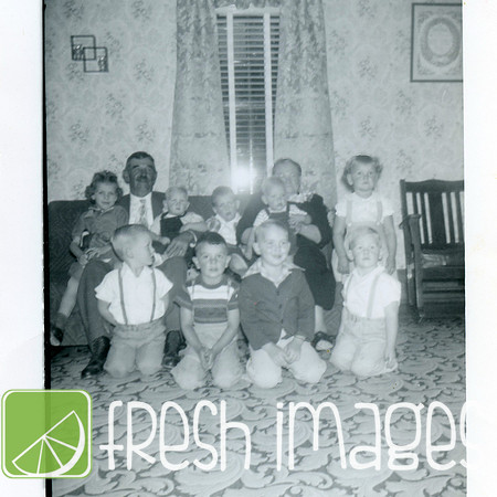 1948 Grandparents with grandkids