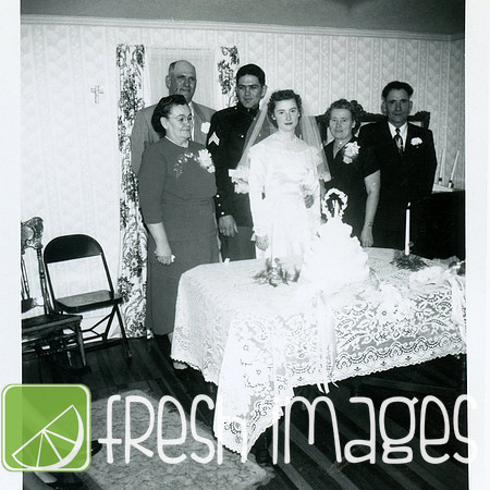 1953 Gene LolaMae Wedding 2