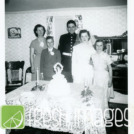 1953 Gene LolaMae Wedding 6