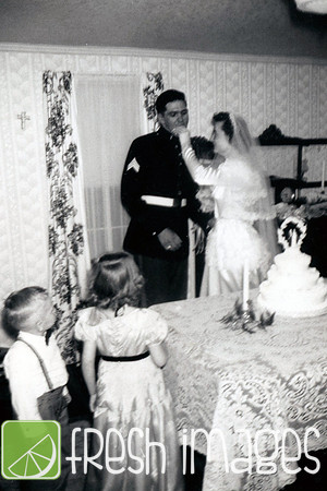 1953 Gene LolaMae Wedding 10