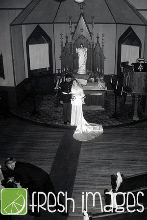 1953 Gene LolaMae Wedding Wedding 14